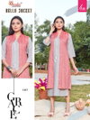 Hello Jacket By Smylee Designer Rayon Kurti With Jacket Exporters In India
